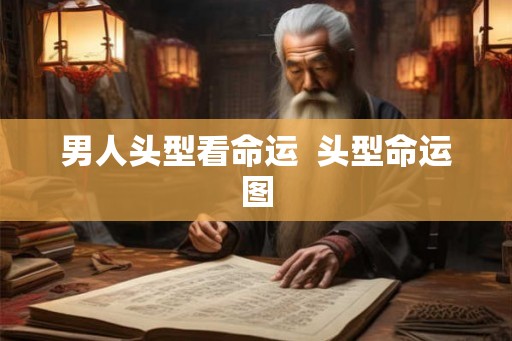 男人头型看命运  头型命运图