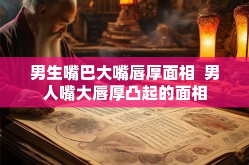 男生嘴巴大嘴唇厚面相 男人嘴大唇厚凸起的面相 男生嘴巴大嘴唇厚面相 男人嘴大唇厚凸起的面相
