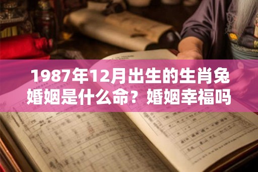 1987年12月出生的生肖兔婚姻是什么命？婚姻幸福吗？