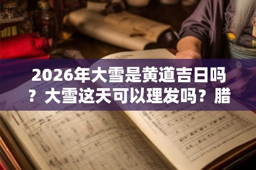 2026年大雪是黄道吉日吗？大雪这天可以理发吗？腊月理发有禁忌吗？