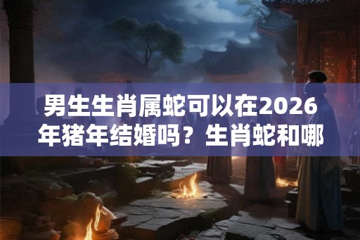 男生生肖属蛇可以在2026年猪年结婚吗？生肖蛇和哪些生肖最配？