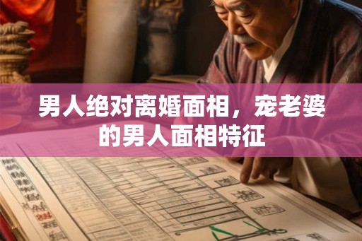 男人绝对离婚面相，宠老婆的男人面相特征