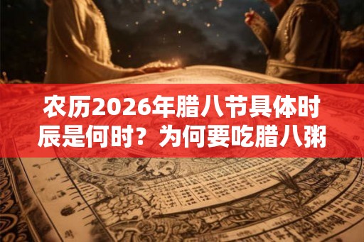 农历2026年腊八节具体时辰是何时？为何要吃腊八粥？