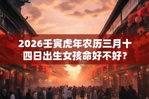 2026壬寅虎年农历三月十四日出生女孩命好不好？