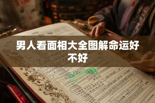 男人看面相大全图解命运好不好