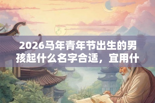 2026马年青年节出生的男孩起什么名字合适,宜用什么字 2026马年青年节出生的男孩起什么名字合适,宜用什么字