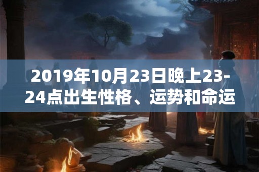 2019年10月23日晚上23-24点出生性格、运势和命运 2019年10月23日晚上23-24点出生性格、运势和命运