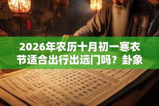 2026年农历十月初一寒衣节适合出行出远门吗？卦象如何？