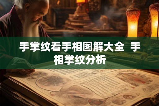 手掌纹看手相图解大全  手相掌纹分析
