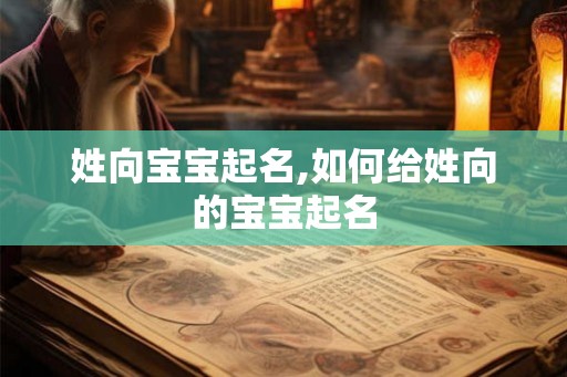 姓向宝宝起名,如何给姓向的宝宝起名