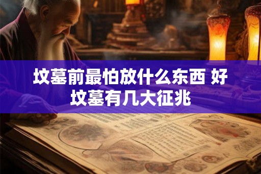 坟墓前最怕放什么东西 好坟墓有几大征兆