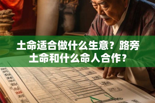土命适合做什么生意？路旁土命和什么命人合作？