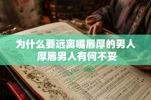 为什么要远离嘴唇厚的男人 厚唇男人有何不妥 为什么要远离嘴唇厚的男人 厚唇男人有何不妥