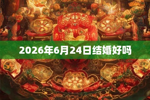 2026年6月24日结婚好吗 2026年6月24日结婚好吗