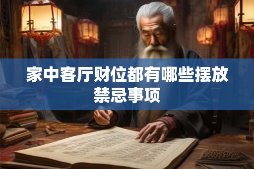 家中客厅财位都有哪些摆放禁忌事项 家中客厅财位都有哪些摆放禁忌事项