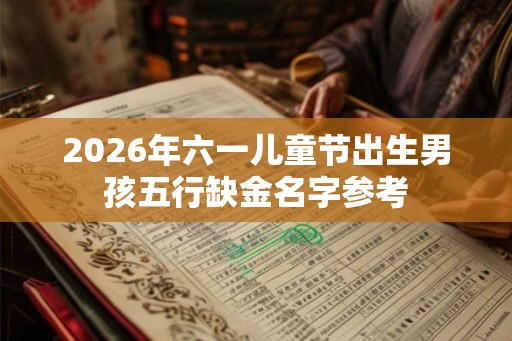 2026年六一儿童节出生男孩五行缺金名字参考 2026年六一儿童节出生男孩五行缺金名字参考