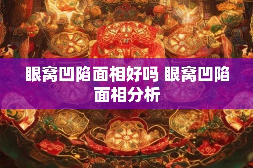 眼窝凹陷面相好吗 眼窝凹陷面相分析 眼窝凹陷面相好吗 眼窝凹陷面相分析