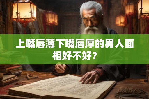 上嘴唇薄下嘴唇厚的男人面相好不好? 上嘴唇薄下嘴唇厚的男人面相好不好?