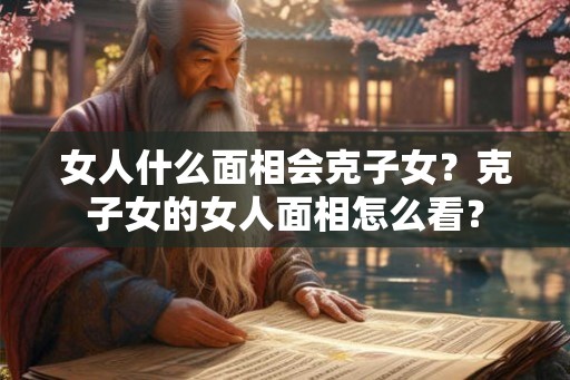 女人什么面相会克子女？克子女的女人面相怎么看？