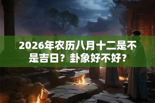 2026年农历八月十二是不是吉日?卦象好不好? 2026年农历八月十二是不是吉日?卦象好不好?