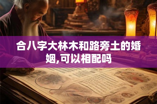 合八字大林木和路旁土的婚姻,可以相配吗