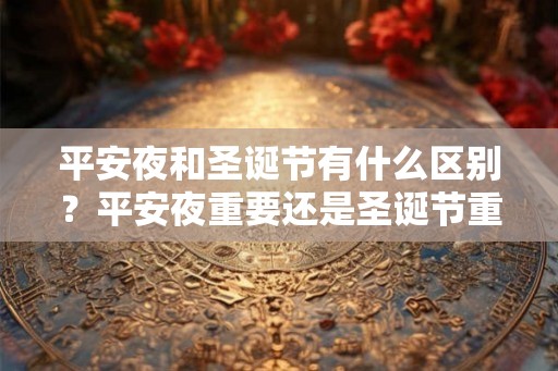 平安夜和圣诞节有什么区别？平安夜重要还是圣诞节重要？