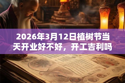 2026年3月12日植树节当天开业好不好，开工吉利吗？