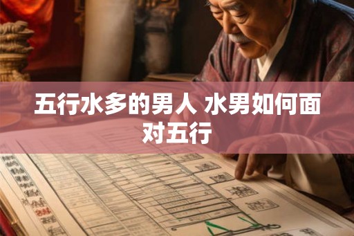 五行水多的男人 水男如何面对五行