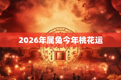 2026年属兔今年桃花运 2026年属兔今年桃花运