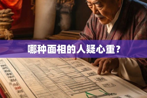 哪种面相的人疑心重？