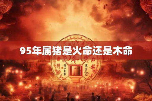 95年属猪是火命还是木命