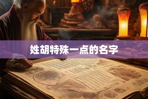 姓胡特殊一点的名字