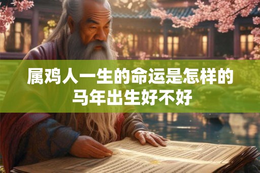 属鸡人一生的命运是怎样的 马年出生好不好