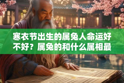 寒衣节出生的属兔人命运好不好？属兔的和什么属相最配？