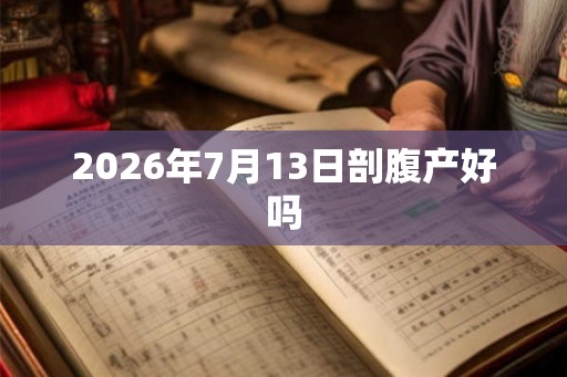 2026年7月13日剖腹产好吗