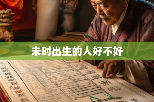 未时出生的人好不好 未时出生的人好不好