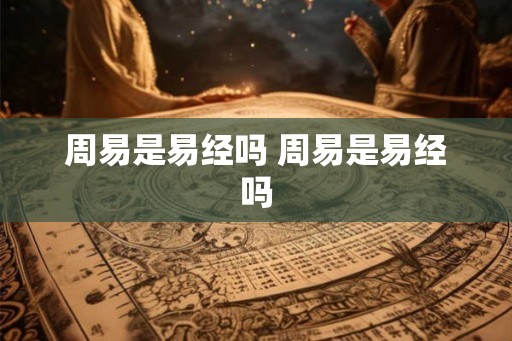 周易是易经吗 周易是易经吗