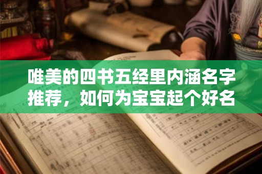 唯美的四书五经里内涵名字推荐，如何为宝宝起个好名字？