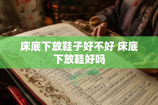 床底下放鞋子好不好 床底下放鞋好吗