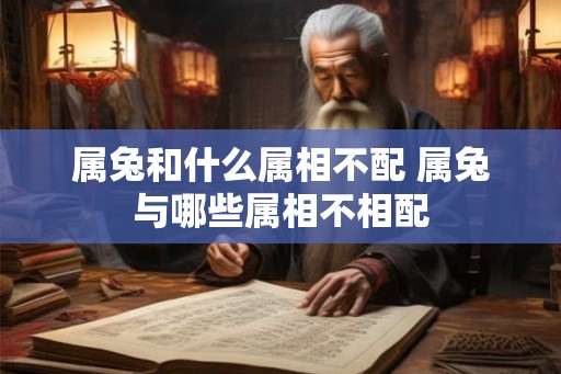 属兔和什么属相不配 属兔与哪些属相不相配