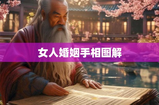 女人婚姻手相图解