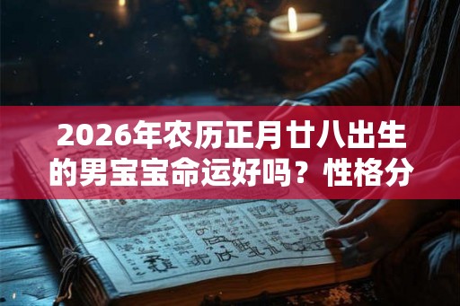 2026年农历正月廿八出生的男宝宝命运好吗?性格分析 2026年农历正月廿八出生的男宝宝命运好吗?性格分析