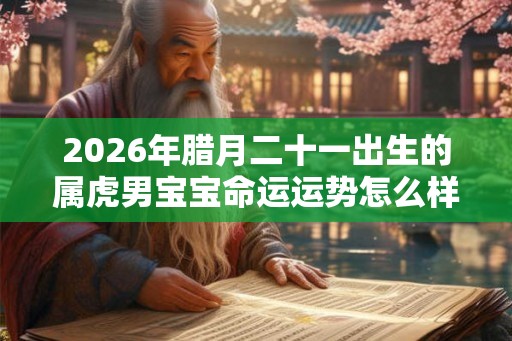 2026年腊月二十一出生的属虎男宝宝命运运势怎么样？