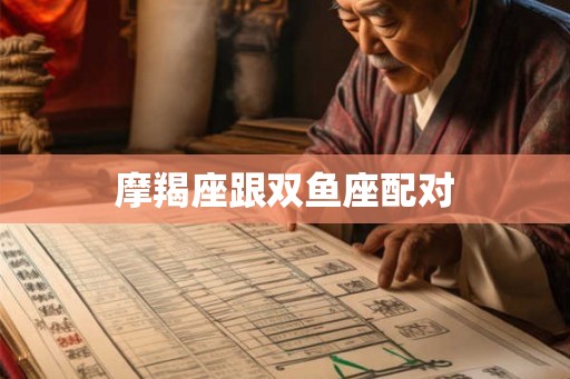 摩羯座跟双鱼座配对