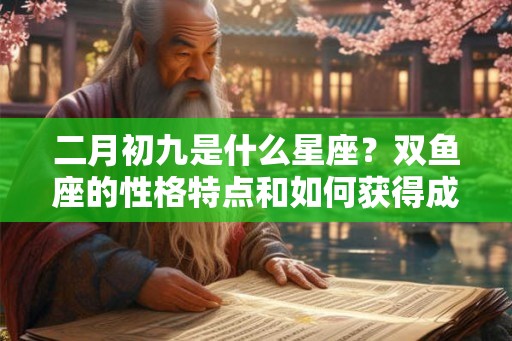 二月初九是什么星座？双鱼座的性格特点和如何获得成功