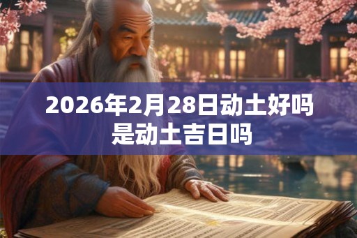 2026年2月28日动土好吗 是动土吉日吗