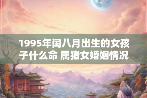 1995年闰八月出生的女孩子什么命 属猪女婚姻情况