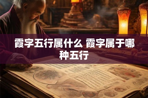 霞字五行属什么 霞字属于哪种五行
