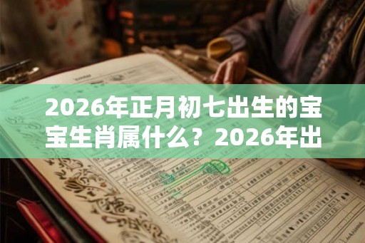 2026年正月初七出生的宝宝生肖属什么?2026年出生的运势如何? 2026年正月初七出生的宝宝生肖属什么?2026年出生的运势如何?