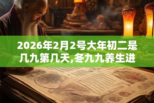 2026年2月2号大年初二是几九第几天,冬九九养生进补的讲究